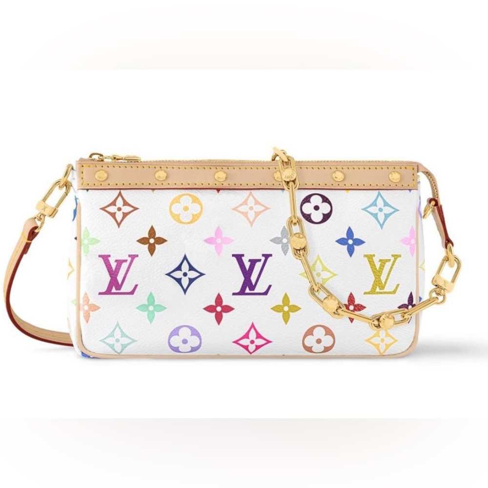 SOLD *EB 2025 LV X TM Murakami Multicolor Pochette Accessories Bag- NWT
